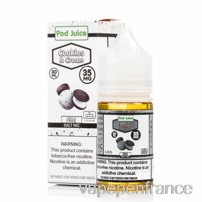 Biscuits Et Crème - Jus De Dosette - Stylo Vape 30ml 55mg